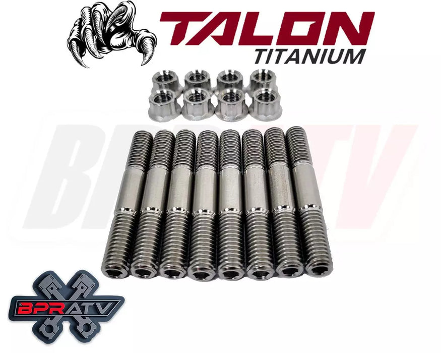 Banshee Pro Design Cool Head Studs TITANIUM PD909 Billet Head Stud Nuts Kit Set