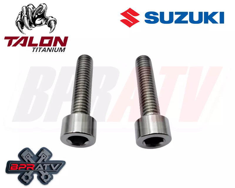 GSX1300R Hayabusa Titanium Exhaust Bolts Grade 5 Ti Head Pipe Bolt Kit Set of 8