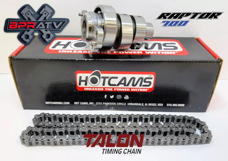 09+ Raptor 700 Stage 2 Hotcams Two Hot Cams Chain Bearing Complete Camshaft Kit