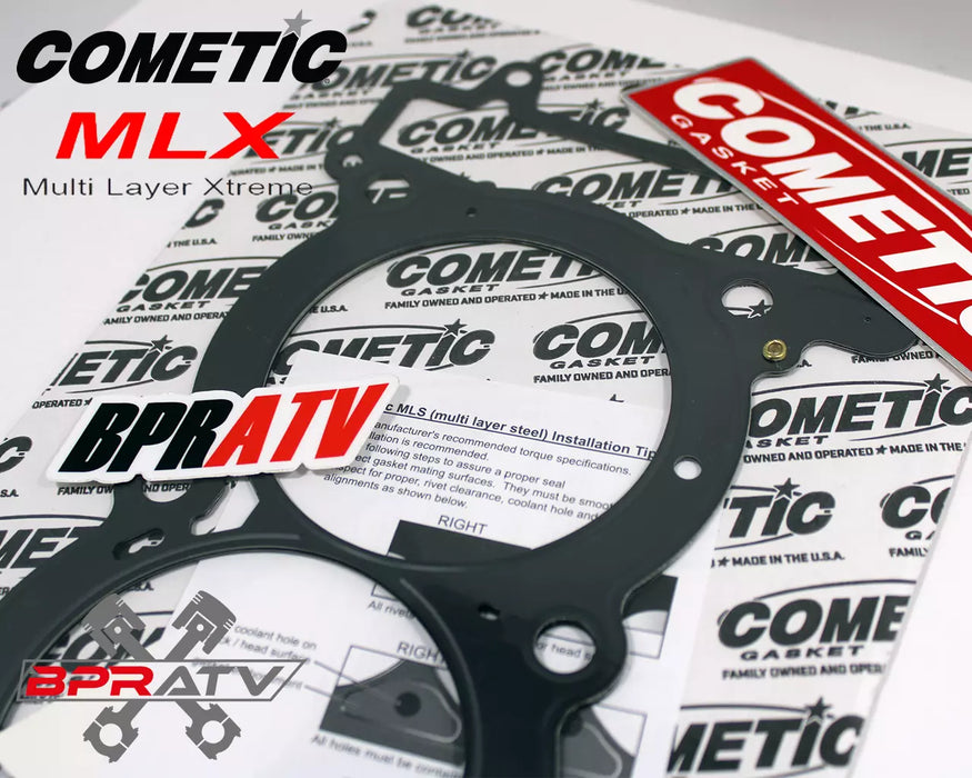 Polaris RZR XP XPT TURBO Standard Bore Cometic Top End 4 Layer Head Gasket Seals