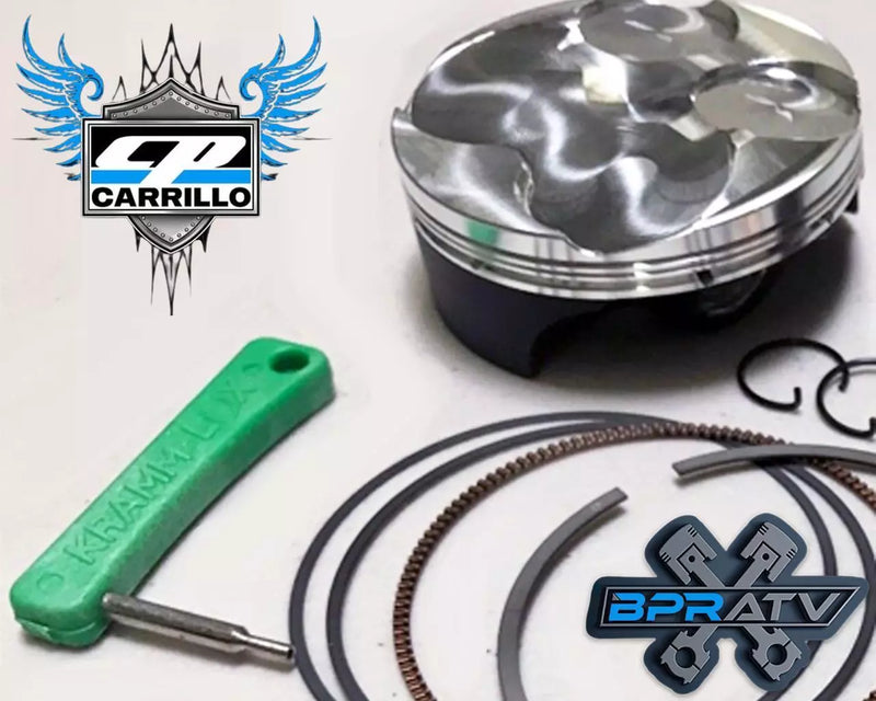 CP-Carrillo 06-15 Honda TRX450R 14:1 96mm Platinum +2.5MM LONG ROD 449cc Piston