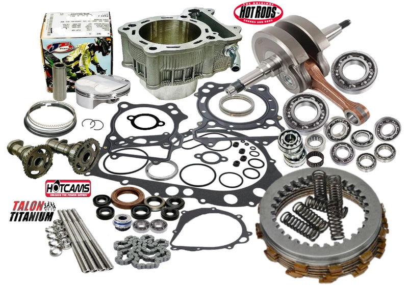 DRZ 400S 400SM Big Bore Engine Rebuild Kit 94mm Stage II 2 Hot Cams Assembly Kit