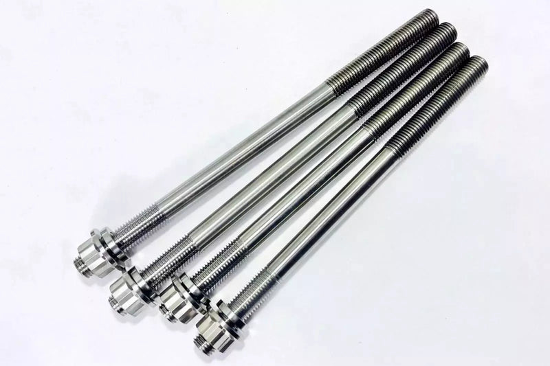 06+ TRX450R TRX 450R Cylinder Head Studs Stud Kit Heavy Duty After Market Bolts