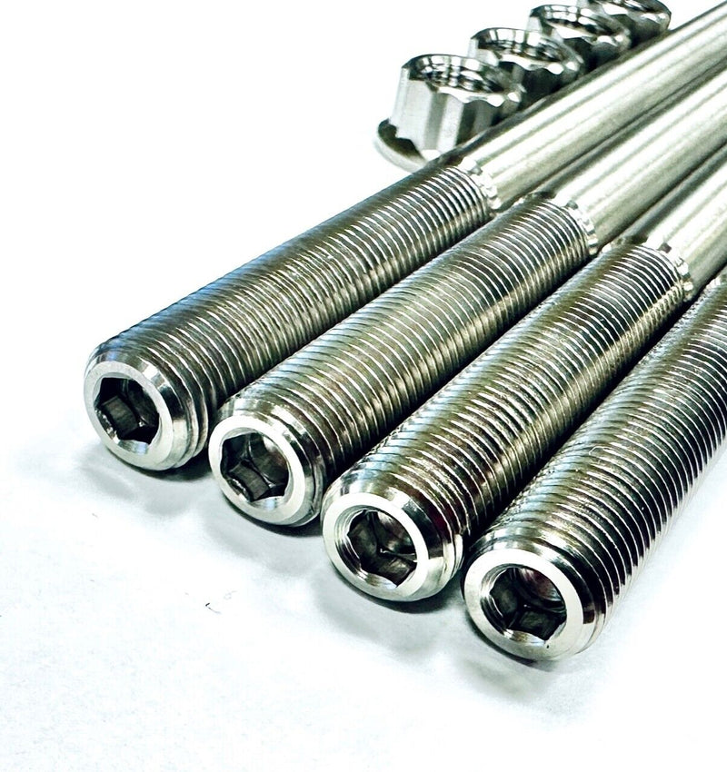 Raptor Grizzly Rhino 660 Head Studs Stud Kit Heavy Duty After Market TITANIUM