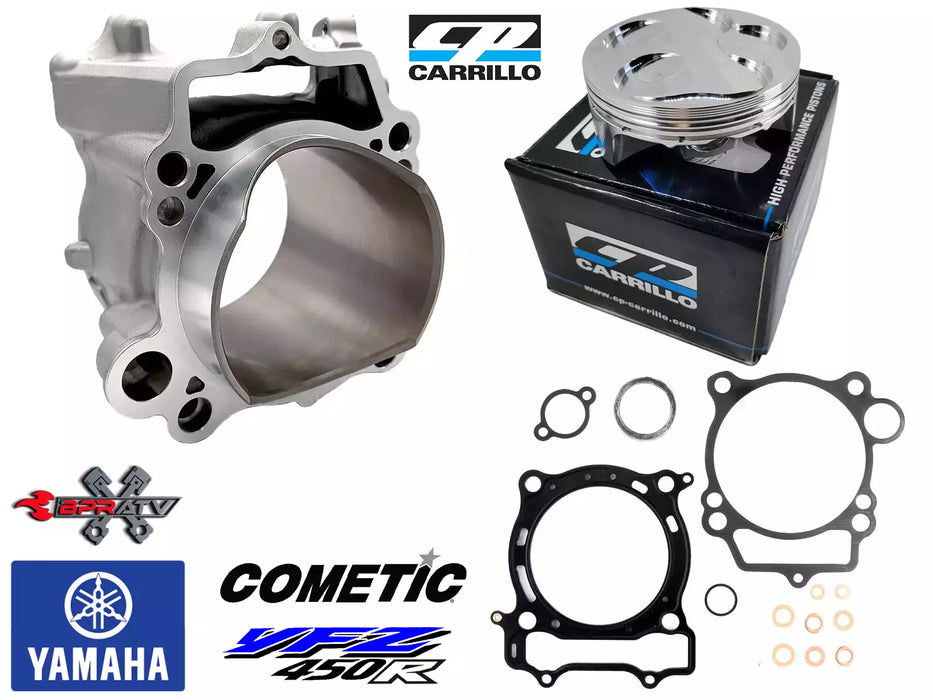 YFZ450R YFZ450X YFZ 450R 95mm Stock Bore Cylinder CP 13.75:1 Piston Rebuild Kit