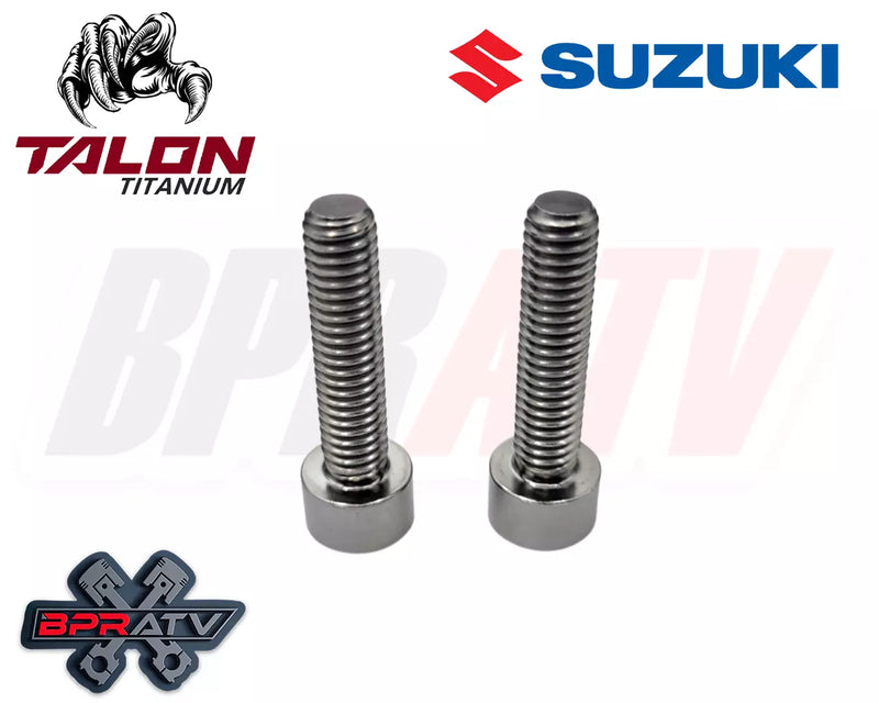 GSX1300R Hayabusa Titanium Exhaust Bolts Grade 5 Ti Head Pipe Bolt Kit Set of 8