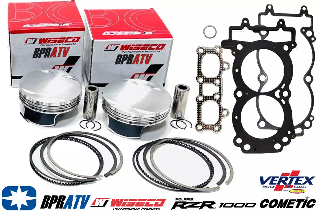 XP1000 XP 1000 93mm Pistons Wiseco Stock Bore Piston Set Gaskets Top End Rebuild