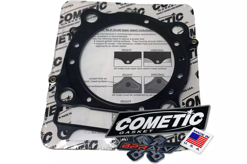 Honda CRF450R CRF 450R Stock Bore Cometic Top End Gasket Kit KP RED Seals '02-08