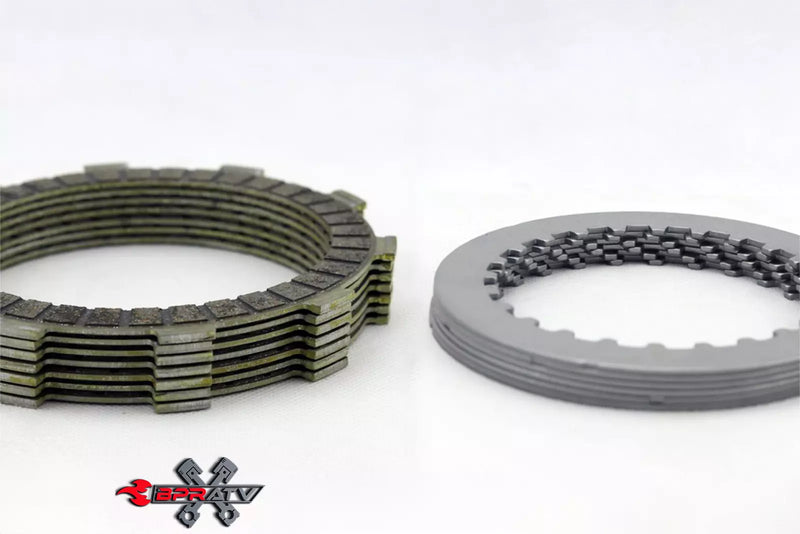 04+ Yamaha YFZ450 YFZ 450 BPRATV Heavy Duty Steel Fibers & Springs HD Clutch Kit