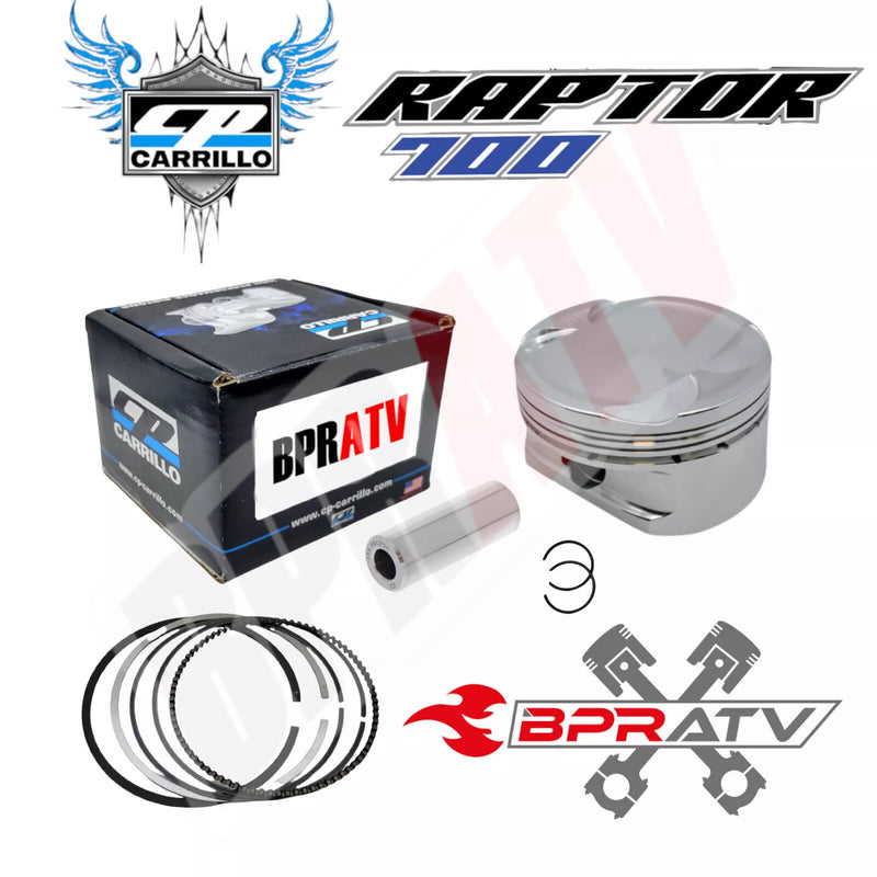 06-25 Yamaha Raptor 700 YFM700R 102mm 10:1 Stock Standard OEM Bore CP Piston Kit