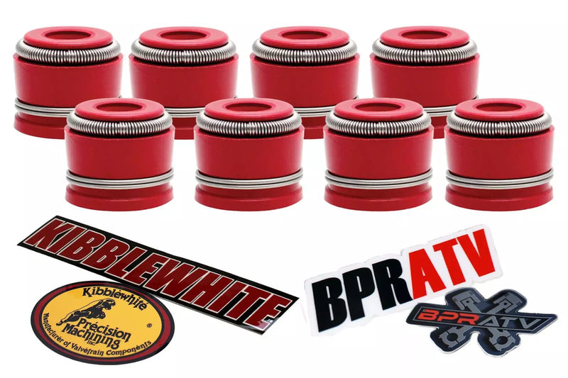 Kawasaki Brute Force 650 KVF 650i Kibblewhite Viton Valve Stem Seals Seal Set 8✔