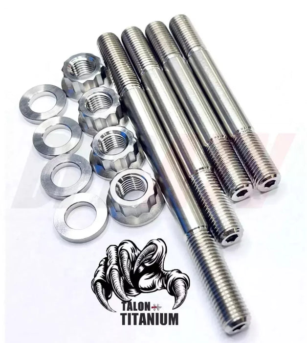 400EX XR400R Titanium Cylinder Studs Head Studs Crankcase Cylinder Head Stud Kit