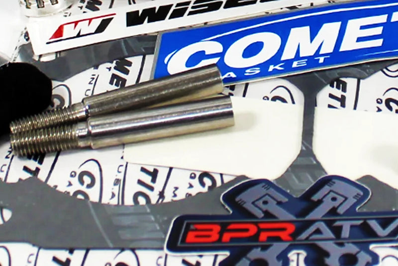 Yamaha Banshee Cheetah Super Cub Supercub DM Cylinder Case Stud Extenders Pair🐯