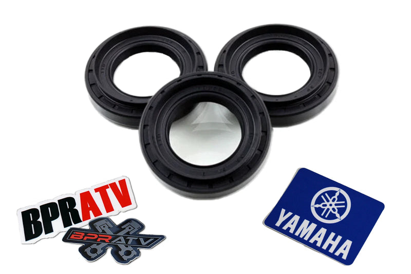 14-25 Rear Differential Oil Seal Fits Yamaha Viking 700 YXZ1000R Set of 3 Three