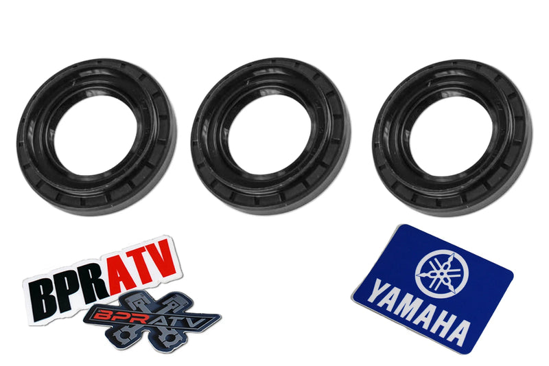 14-25 Rear Differential Oil Seal Fits Yamaha Viking 700 YXZ1000R Set of 3 Three