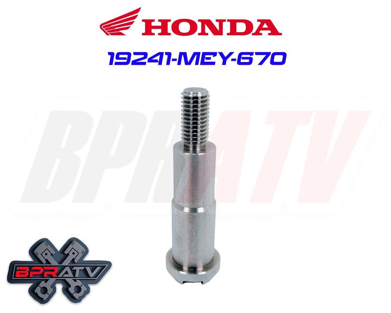 06-14 Honda TRX450R TRX 450R 450ER Water Pump Shaft Replacement 19241-MEY-670