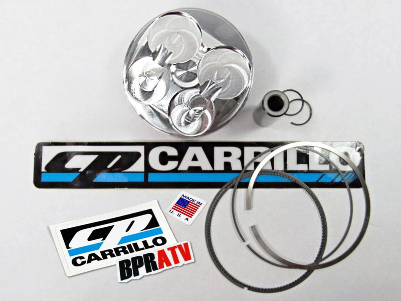Raptor 660 102mm CP Carrillo Stroker Piston Kit 11:1 Big Bore +4mm Stroker Crank