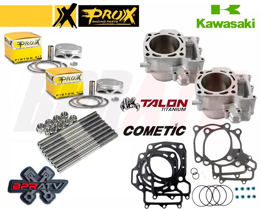 05-11 Brute Force 750 85mm Cylinder ProX Piston Cometic Stud Kit Top End Rebuild