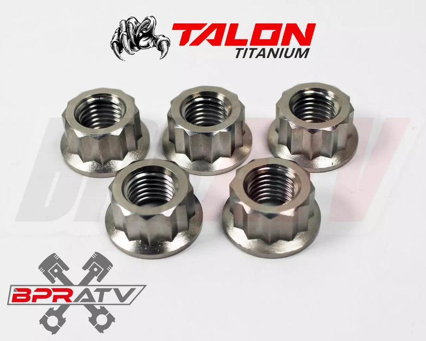 Banshee Pro Design Cool Head Studs TITANIUM PD909 Billet Head Stud Nuts Kit Set