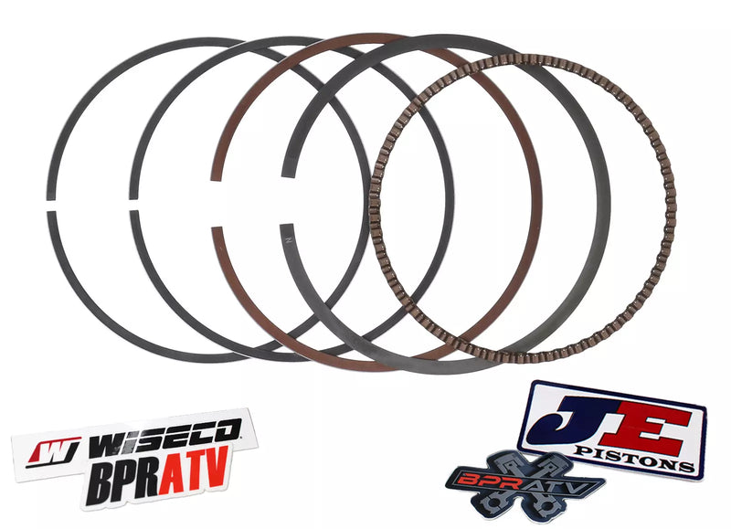 2006+ Honda TRX450R TRX 450R TRX450ER Stock 96mm 96 OEM Bore JE Piston Ring Set