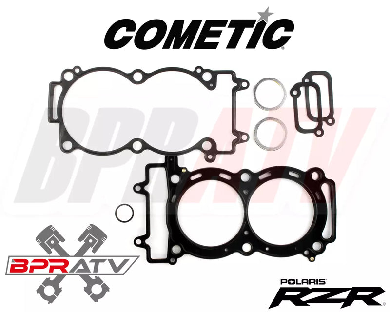 11-14 RZR XP900 XP 900 98mm CP Carrillo Piston Rings Cometic Gaskets KPMI Seals