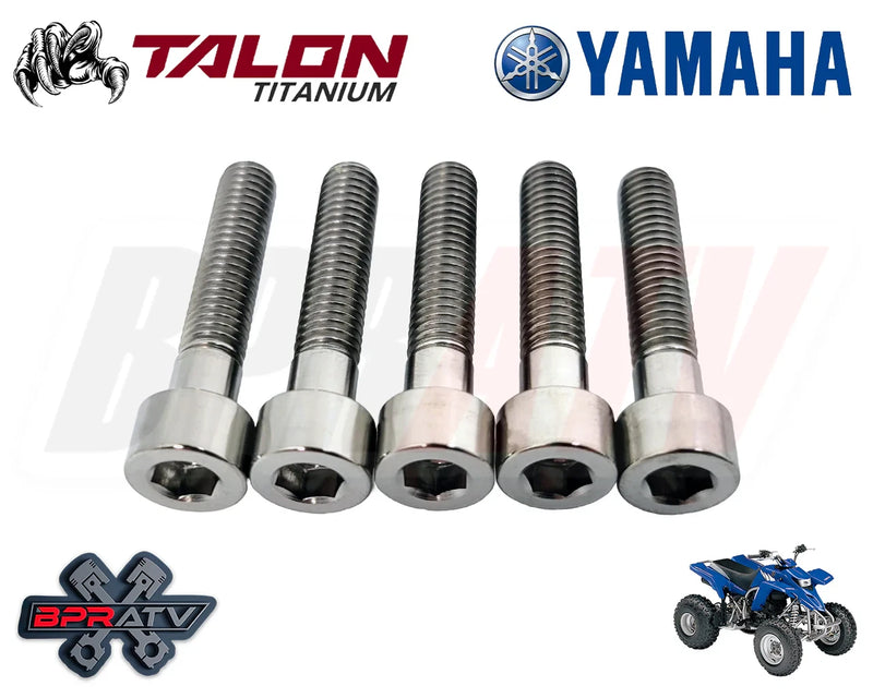 Yamaha Banshee 350 Side Cover Bolts Titanium Left & Right Engine Cover Bolt Kit!