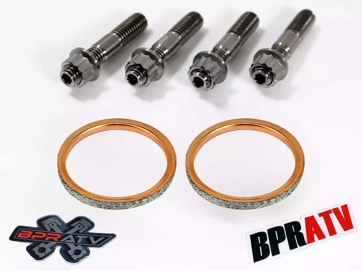 Exhaust Head Tube Studs Bolts For 2006-14 YAMAHA - Foto 8