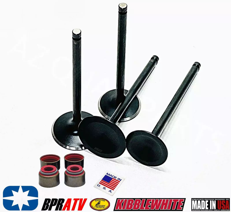Predator 500 Kibblewhite Valves Stock OEM Aftermarket Replacement KPMI RED Seals