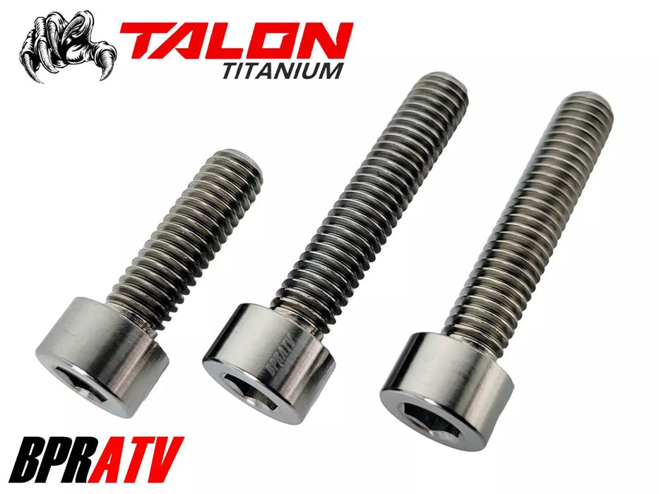 Yamaha Banshee YFZ 350 BPRATV Talon Titanium Intake Bolts Kit CUB 91317-06025-00