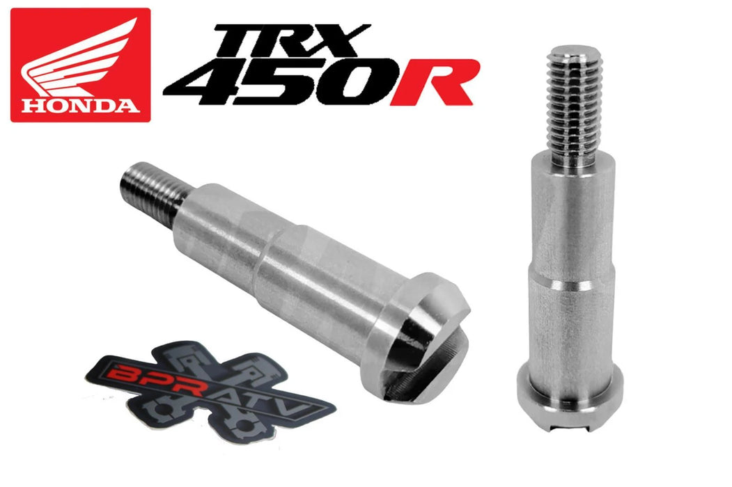 06-14 Honda TRX450R TRX 450R 450ER Water Pump Shaft Replacement 19241-MEY-670