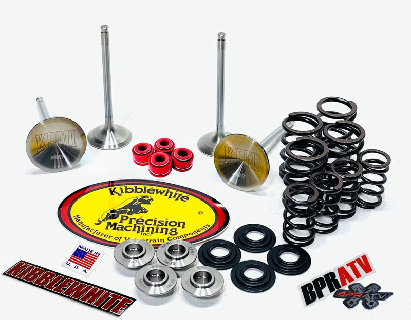 03-18 Suzuki LTZ400 KIBBLEWHITE Top End Piston Rebuild Kit Valves + Cylinder Kit
