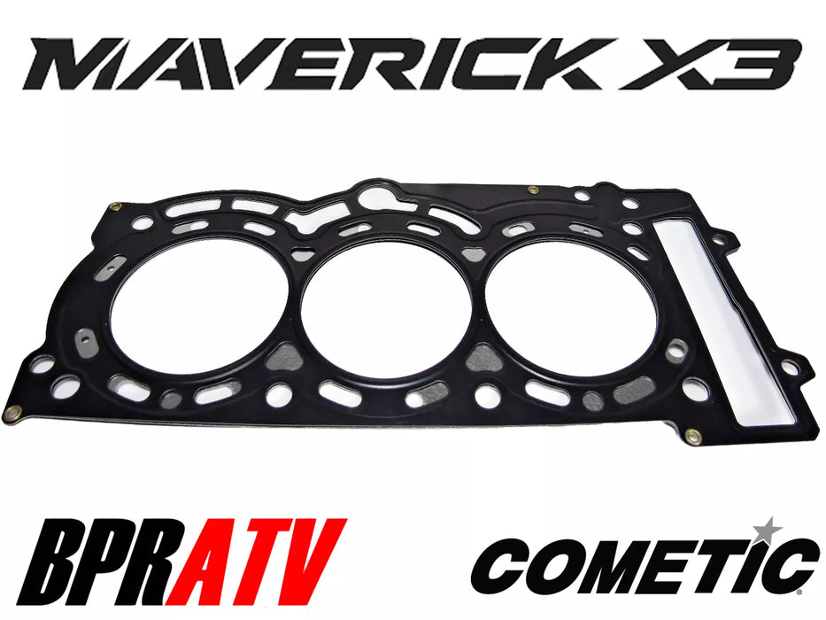 Can-Am Can Am X3 X-3 Turbo Head Gasket Stock OEM Bore Cometic Top End Gasket Kit