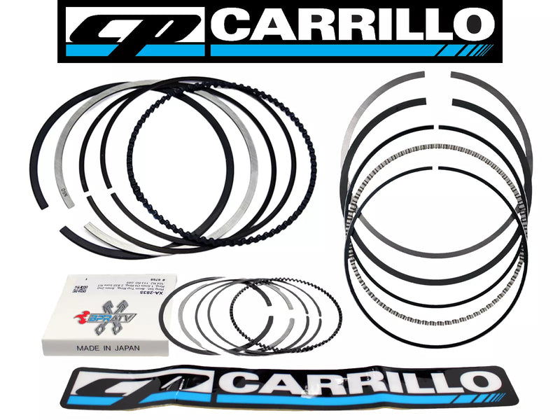 11-14 RZR XP900 XP 900 98mm CP Carrillo Piston Rings Cometic Gaskets KPMI Seals