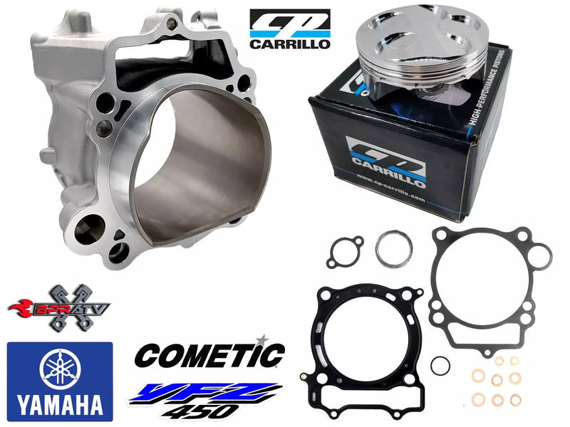 YFZ450 YFZ 450 95mm Stock Standard Bore Cylinder CP Piston Cometic Rebuild Kit