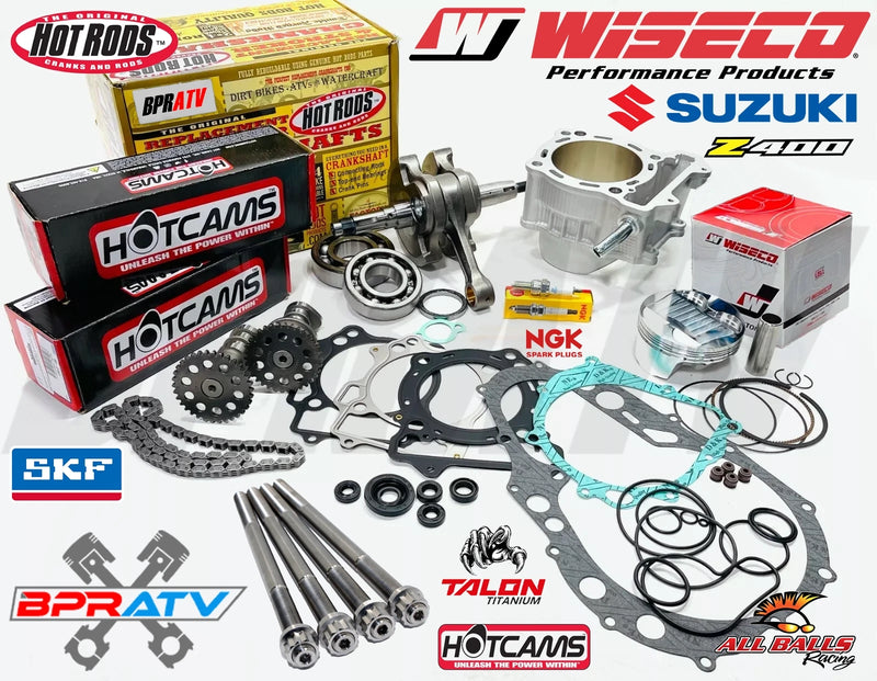 DRZ400 DR-Z 400 Z400 Big Bore Stroker Complete Motor Engine Rebuild Stage 2 Cams