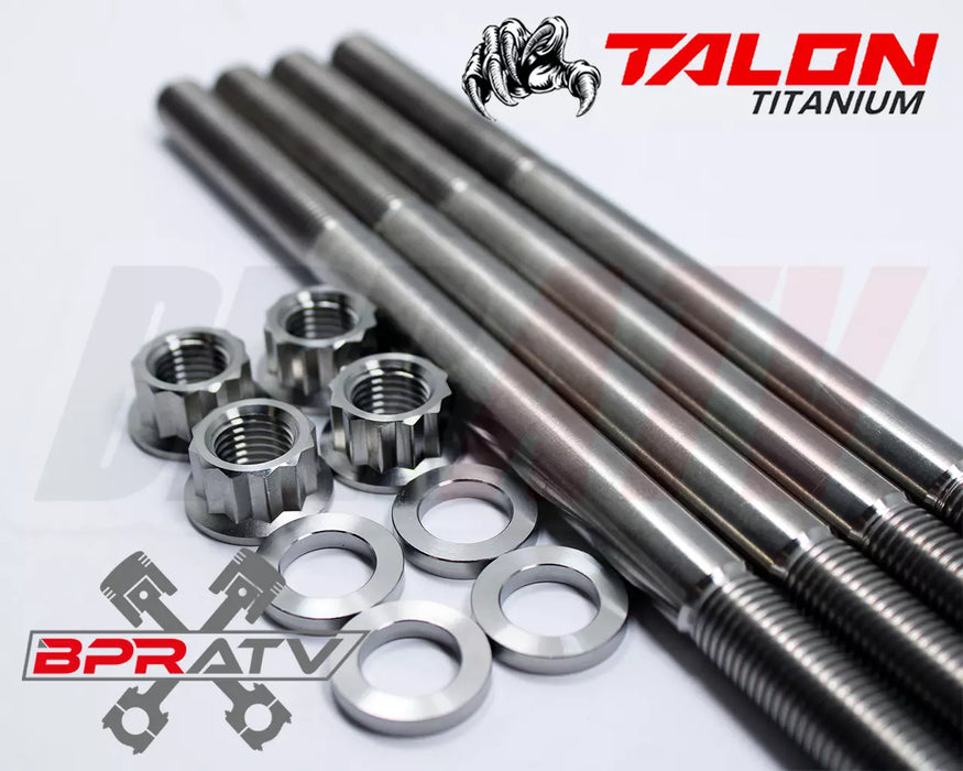 YFZ450 YFZ 450 ATV TITANIUM Head Stud Kit Strongest Best Ti Aftermarket Studs