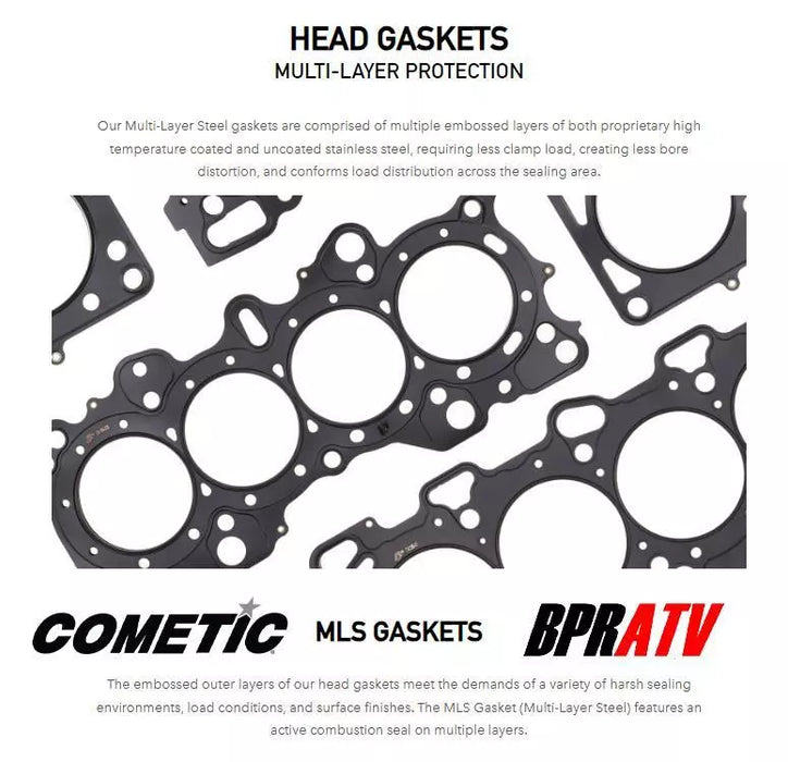 Kawasaki KFX450R KFX 450R 98mm Big Bore 0.027" Cometic MLS Cylinder Head Gasket