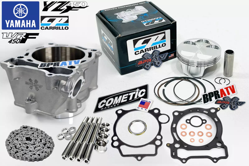 03-06 WR450F WR 450F 98m Big Bore Kit +3 Cylinder 480cc Top End Rebuild Assembly
