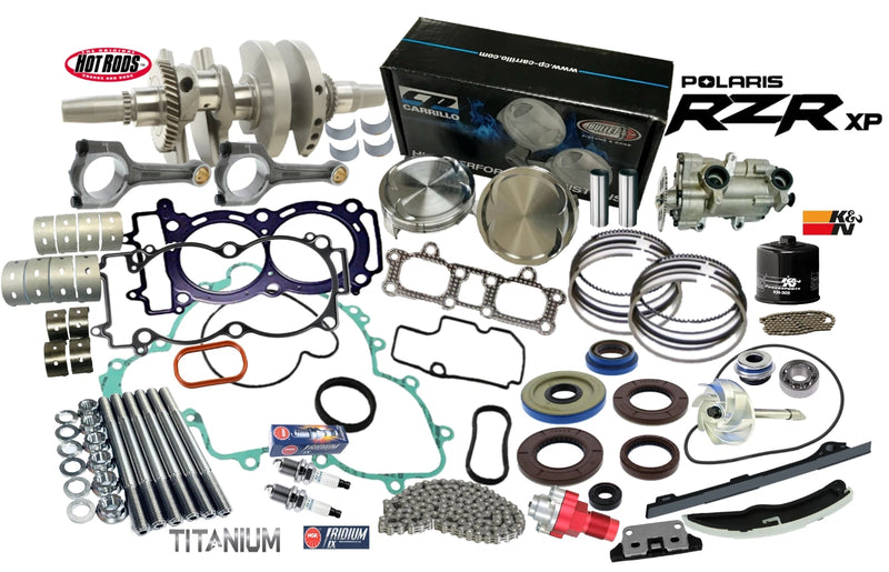 18+ RZR XP 1000 Cases Rebuild Kit Complete Top Bottom End Assembly Crankcase Set