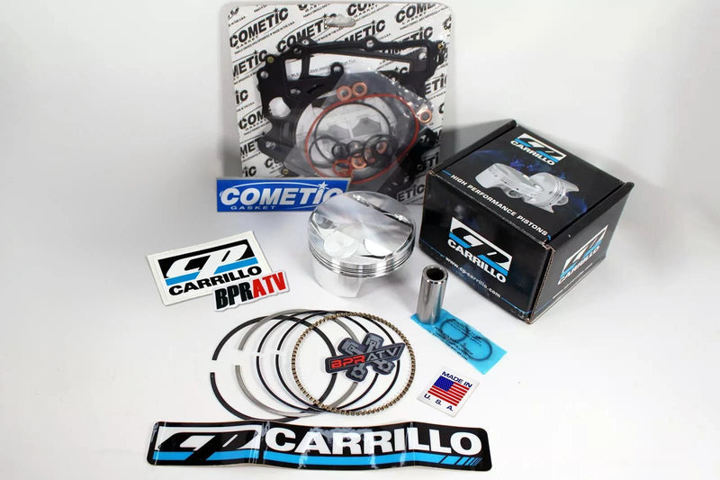 Raptor 660 102mm CP Carrillo Stroker Piston Kit 11:1 Big Bore +4mm Stroker Crank