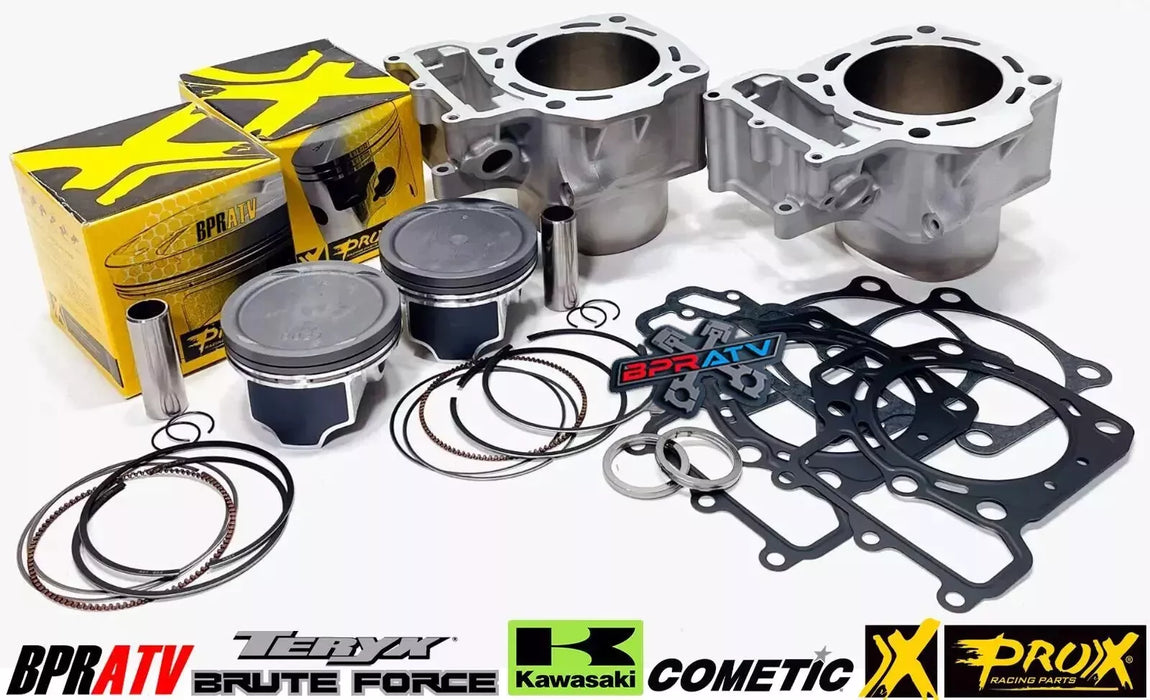 05-11 Brute Force 750 85mm Cylinder ProX Piston Cometic Stud Kit Top End Rebuild