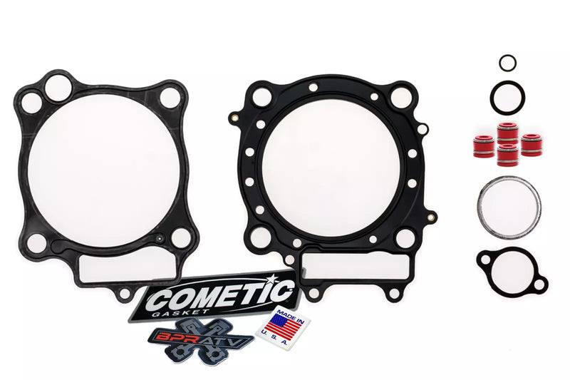 Honda CRF450R CRF 450R Stock Bore Cometic Top End Gasket Kit KP RED Seals '02-08
