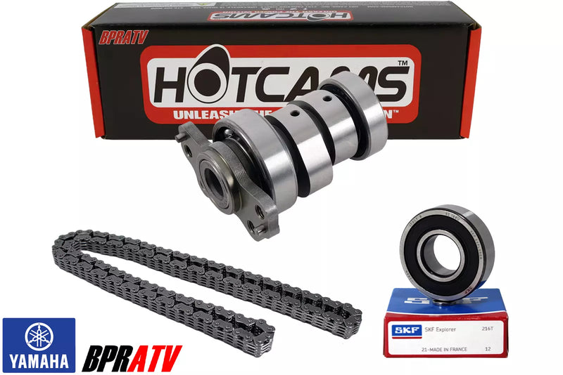 09+ Raptor 700 Stage 2 Hotcams Two Hot Cams Chain Bearing Complete Camshaft Kit