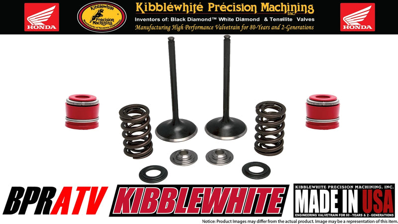 New Honda CRF250R Intake Valves Titanium Springs Kit Kibblewhite OEM Replacement