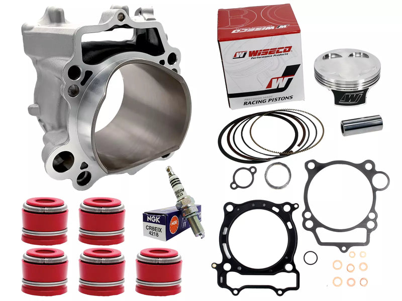 YFZ450 YFZ 450 Wiseco 12:1 Piston 95mm Stock Bore Cylinder Top End Rebuild Kit