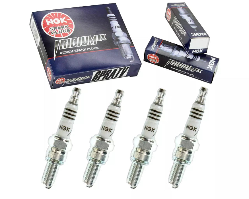 99-18 Yamaha YZF R6 R-6 New Set Of Four 4 Pack NGK Iridium Spark Plugs CR10EIX