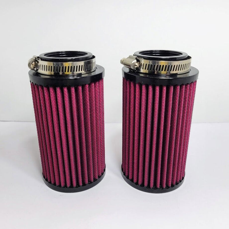 Banshee 26mm Stock Carb Filters K+N Style Oversize Washable Flow Air Filter Pair