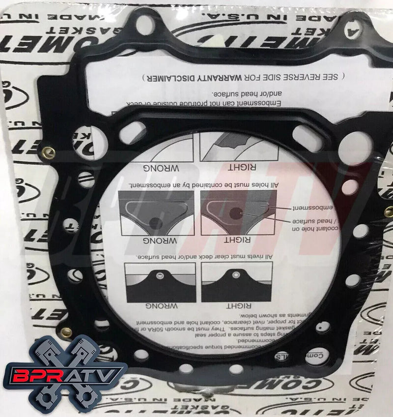 Suzuki LTR450 LT-R 450 98mm 98 mm 474cc Big Bore Cometic Top End Gasket Kit Set
