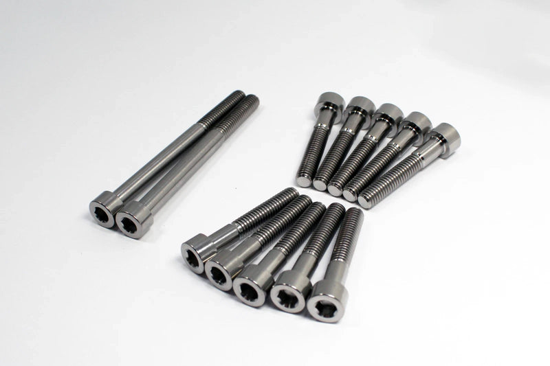 Yamaha Banshee 350 Side Cover Bolts Titanium Left & Right Engine Cover Bolt Kit!