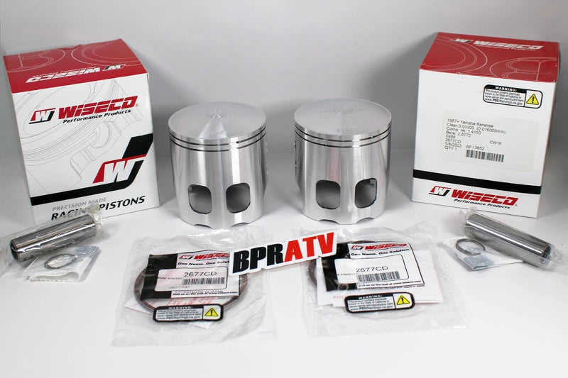 Banshee 68 mil 421 Big Bore Cylinders Cub Fit Vitos 4mm 110 SHORT ROD Crank Only